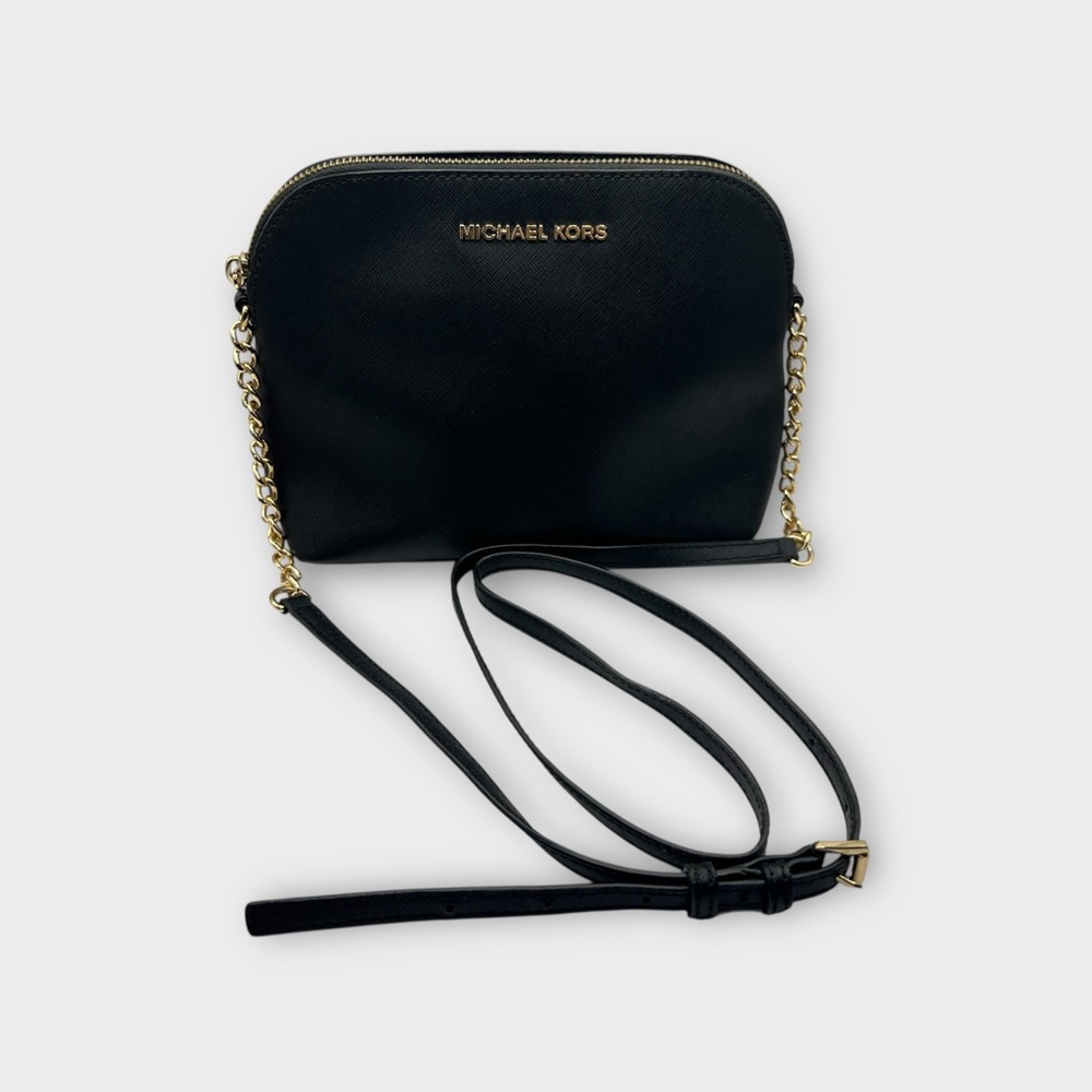 Michael Kors Black Crossbody Bag 8.5 x 6.5 x3.5 EUC